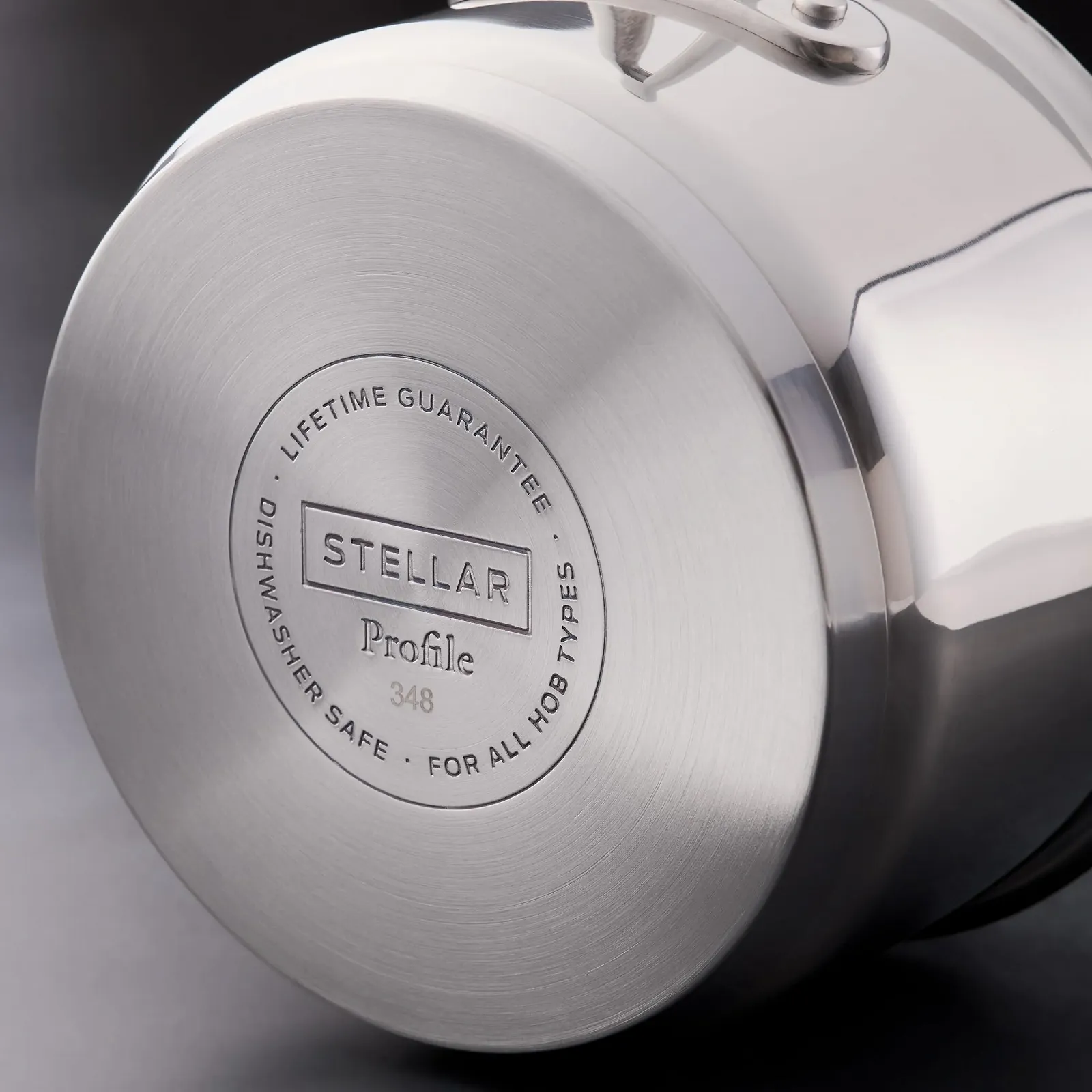 Каструля-сотейник Stellar Profile 20 cm 3.2 L з нержавіючої сталі індукційна з двома ручками без покриття, фото №2 Каструля-сотейник Stellar Profile 20 cm 3.2 L з нержавіючої сталі індукційна з двома ручками без покриття, фото №2