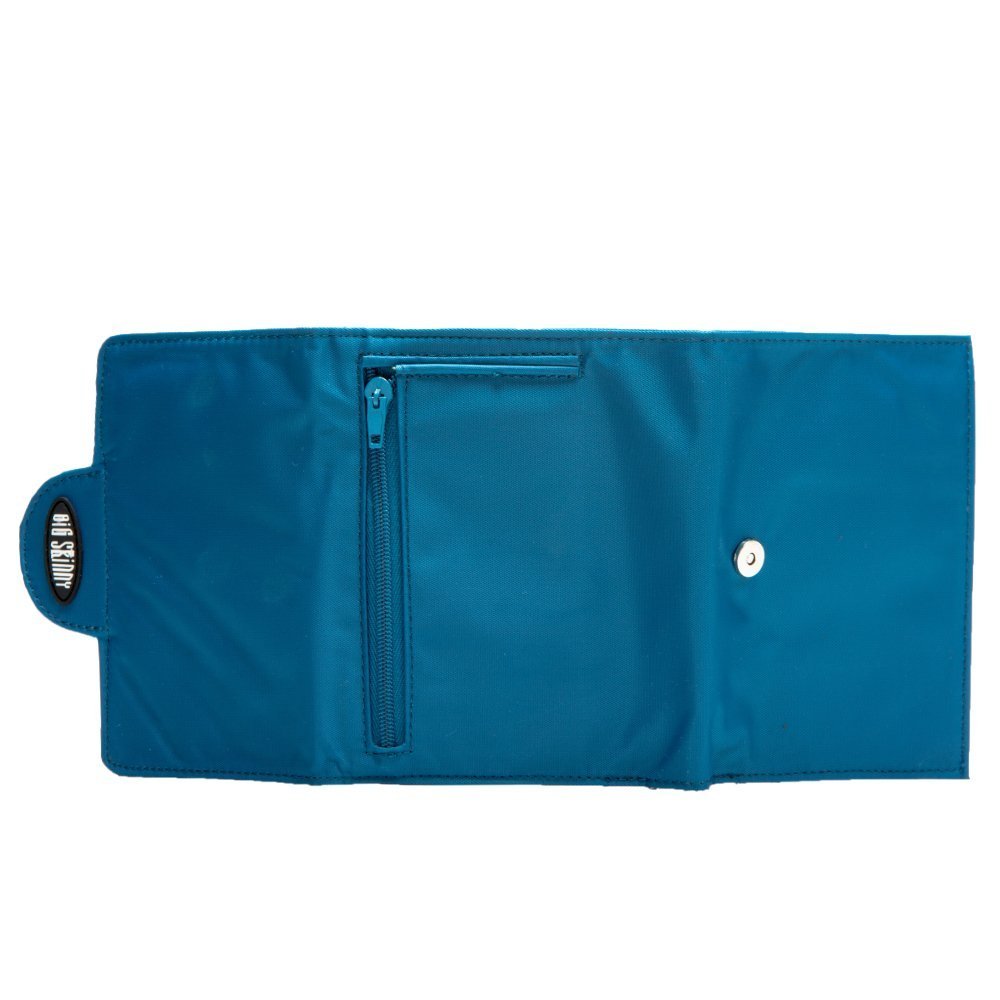 Гаманець Tri-Fold Big Skinny Trixie Тонкий до 30 карток Ocean Blue, фото №7