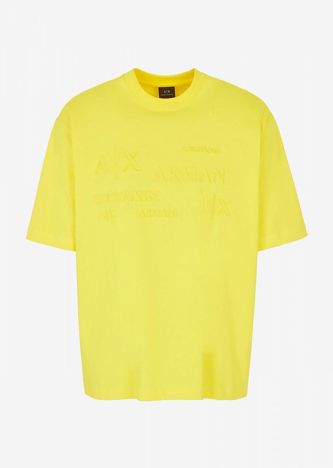 Джемпер-поло Armani Exchange Oversized з плотного бавовняного джерсі з рельєфним логотипом, фото №3