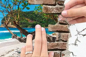 Декоративна наклейка Komar 17054H Break Out 50 x 70 см Мультиколор synthetic.ua - Фото 1