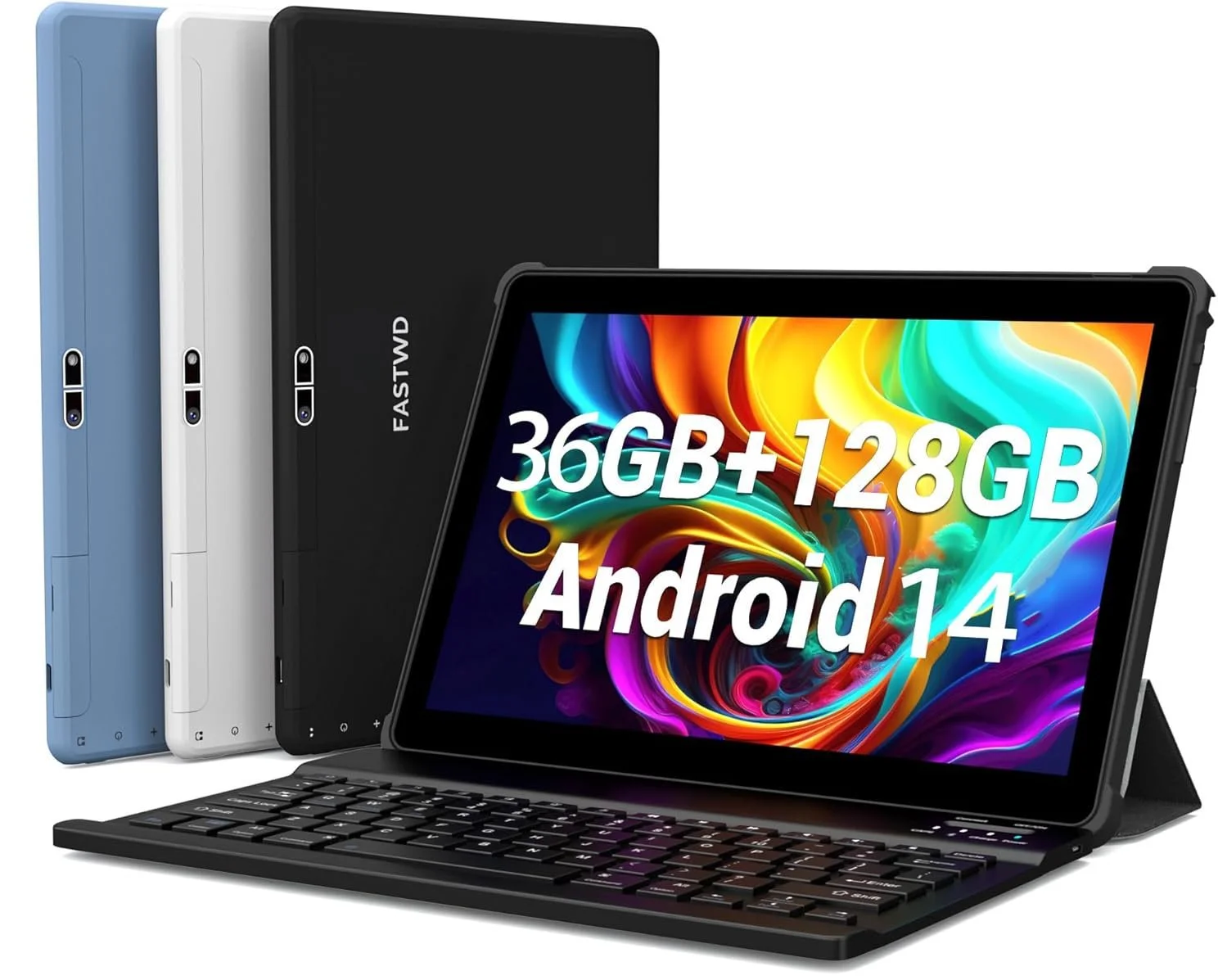 Планшет 10.1" FASTWD Y121 8+11/128GB 8 ядер Android 13 8000 mAh Black, фото №1 Планшет 10.1" FASTWD Y121 8+11/128GB 8 ядер Android 13 8000 mAh Black, фото №1