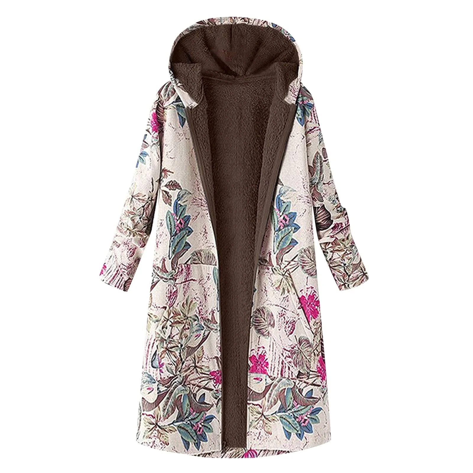 Пальто Overdose Жіноче Бавовняне З Вінтажним Принтом, фото №1