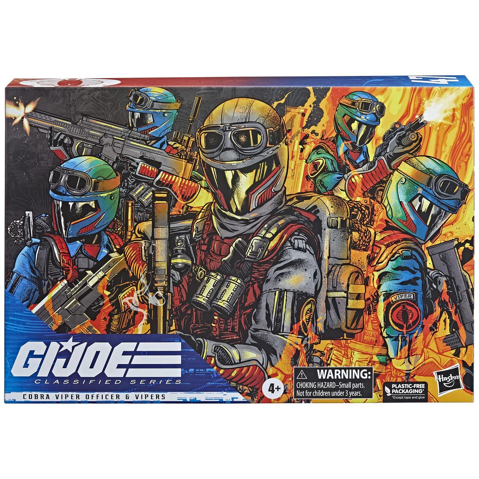 Фігурка G.I. Joe Classified Series Cobra Viper Officer & Vipers, багатокольоровий, фото №5