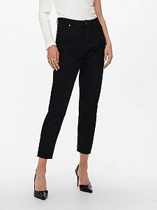 Джинсы ONLY JAGGER LIFE HIGH MOM ANKLE DNM NOOS 15242370 Черные M - Фото 1