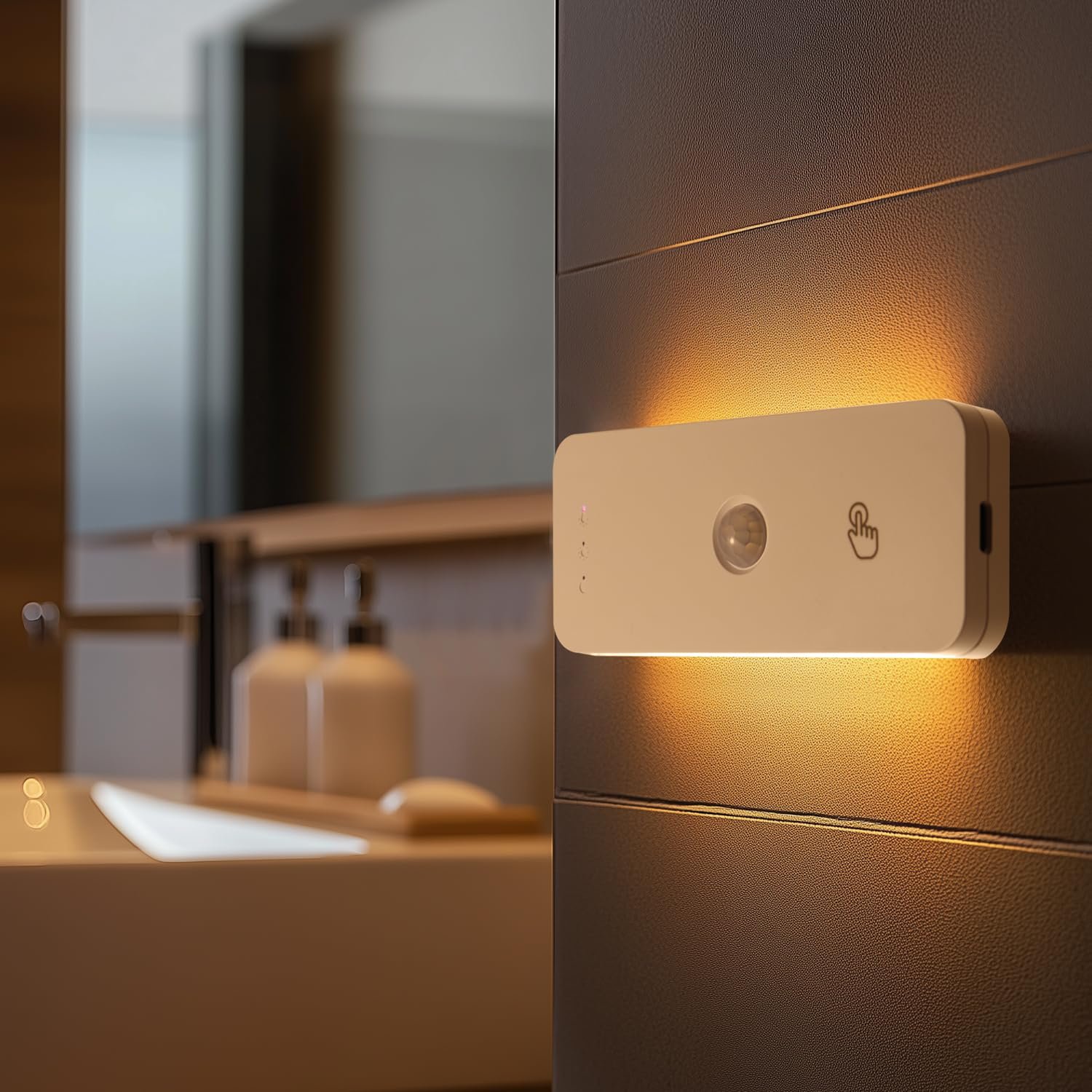 Нічник da LIGHT CCT LED PIR Акумуляторний Набір з 2 шт., фото №2