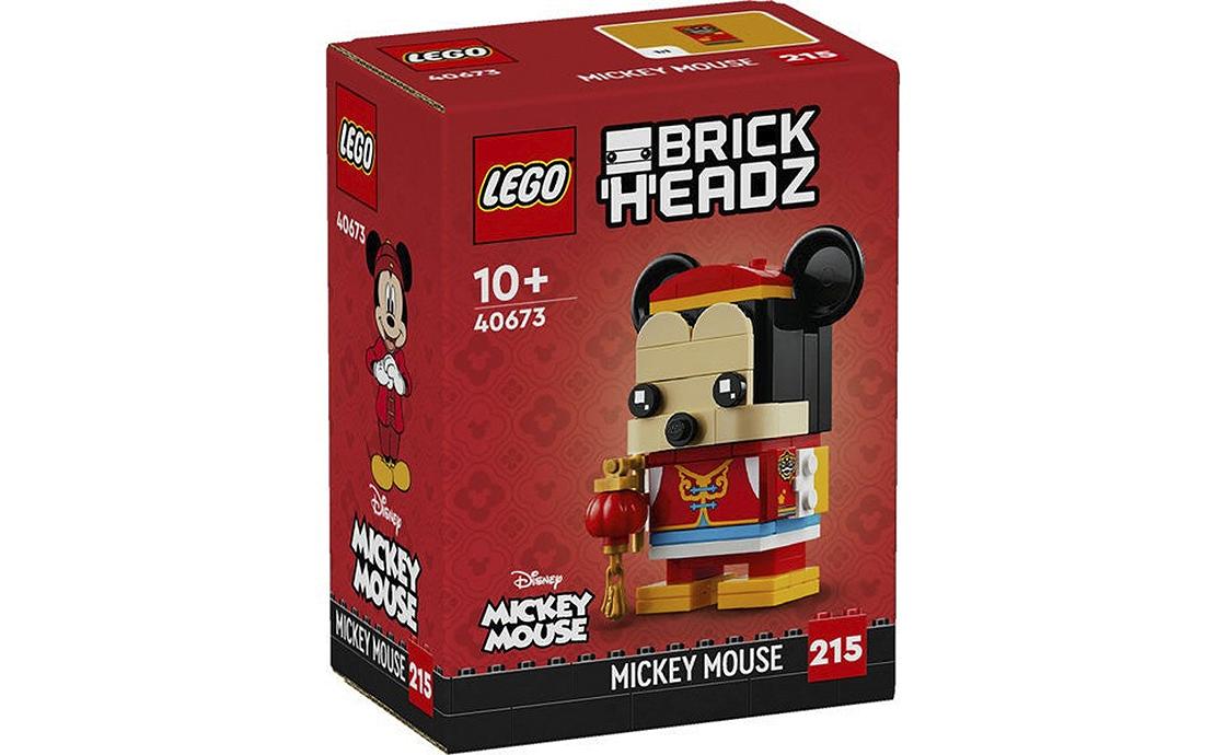 Детский конструктор LEGO Brick Headz Микки Маус на весеннем фестивале (40673), фото №1