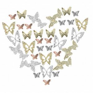 Украшения для ногтей Mikinona Бабочки 40 шт. - Фото 1