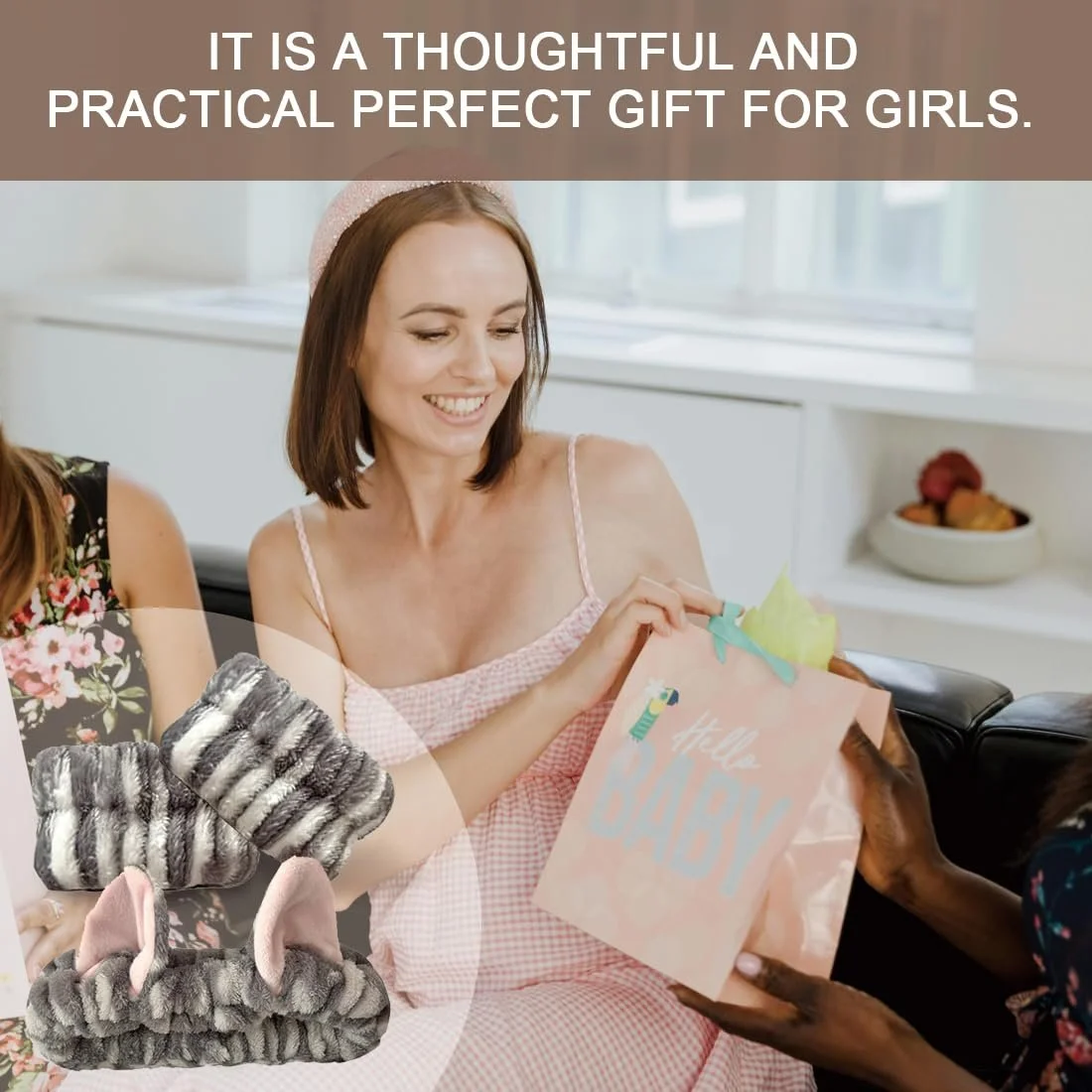 Пов'язка на голову Вушка котика для жінок, фото №6 Пов'язка на голову Вушка котика для жінок, фото №6