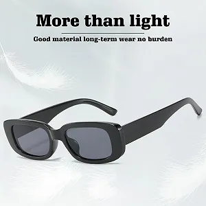 Сонцезахисні окуляри Прямокутні Вінтажні Коричневі synthetic.ua - Фото 1