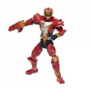 Фигурка Power Rangers Dino Fury Dino Knight Red Ranger 15 см, с ключом Dino Fury и аксессуарами Dino Theme synthetic.ua - Фото 1