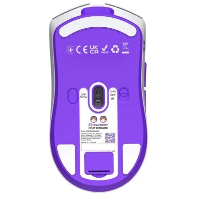 Мышка Hator Hellyberry HM47 Wireless White/Violet (HM47_white_violet), фото №7