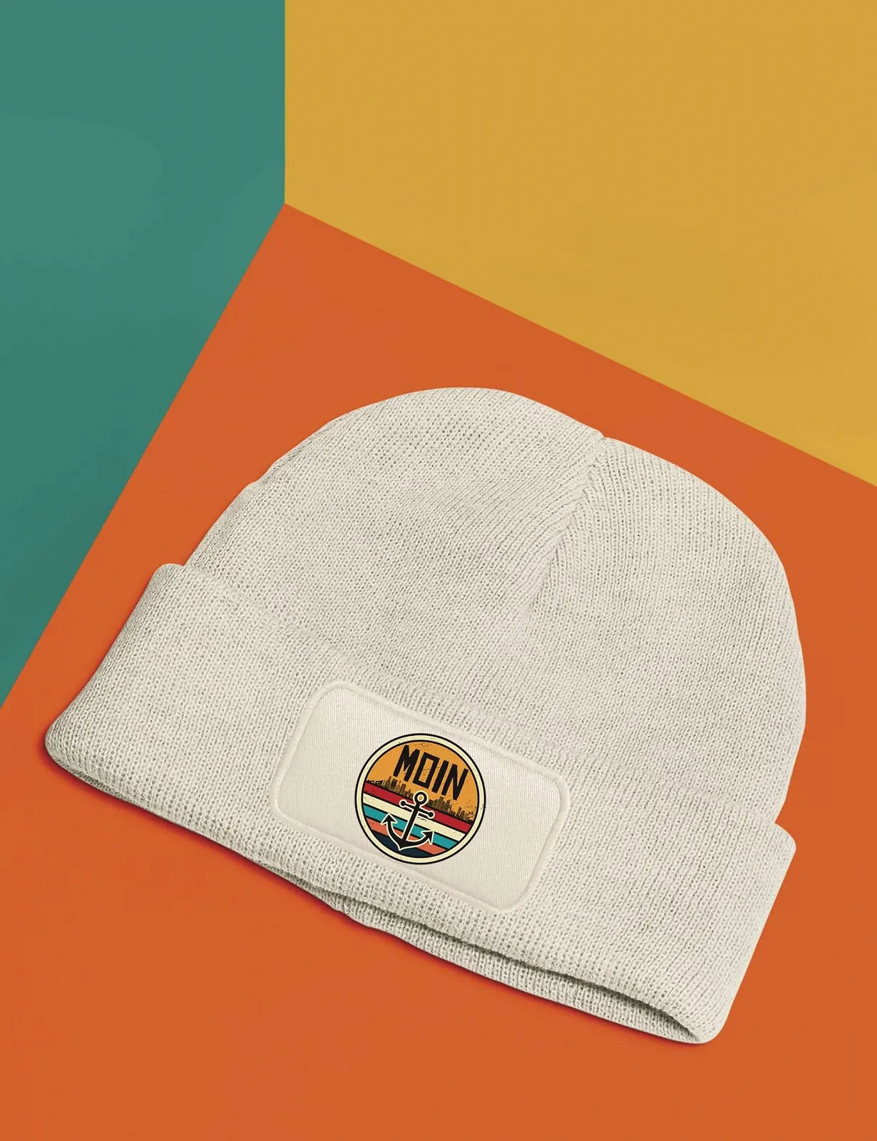 Дитяча зимова шапка Moin з принтом-висловом, фото №4 Дитяча зимова шапка Moin з принтом-висловом, фото №4