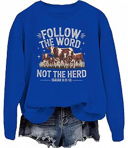 Свитшот Follow The Word Not The Herd - Фото 1