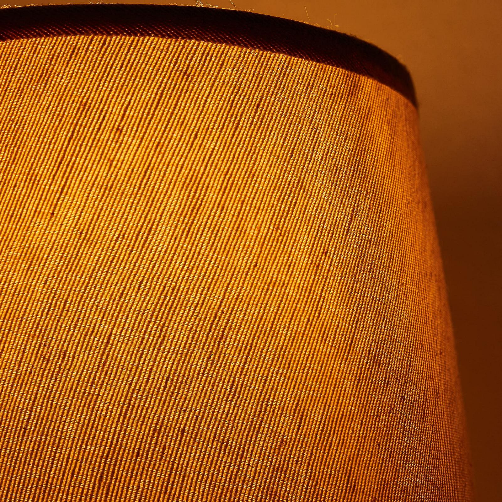 Настільна лампа BRUBAKER 28.5 см Коричневий Бежевий, фото №4