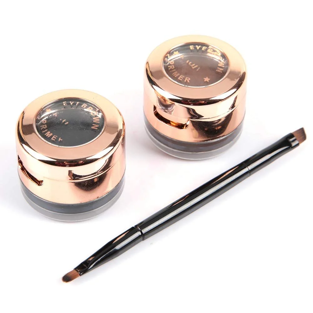 Крем-Підводка для брів та очей 2-в-1 Водостійка Довготривала Чорний, фото №4 Крем-Підводка для брів та очей 2-в-1 Водостійка Довготривала Чорний, фото №4