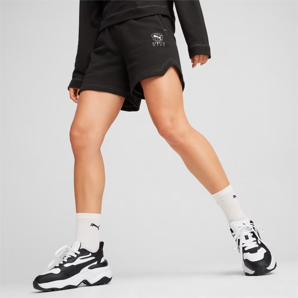 Шорти BETTER SPORTSWEAR Shorts 67900901 Puma Чорний M, фото №1