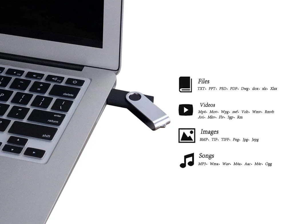 Набір USB-флеш-накопичувачів FEBNISCTE Foldable 2 GB USB 2.0 10 штук Black, фото №7 Набір USB-флеш-накопичувачів FEBNISCTE Foldable 2 GB USB 2.0 10 штук Black, фото №7