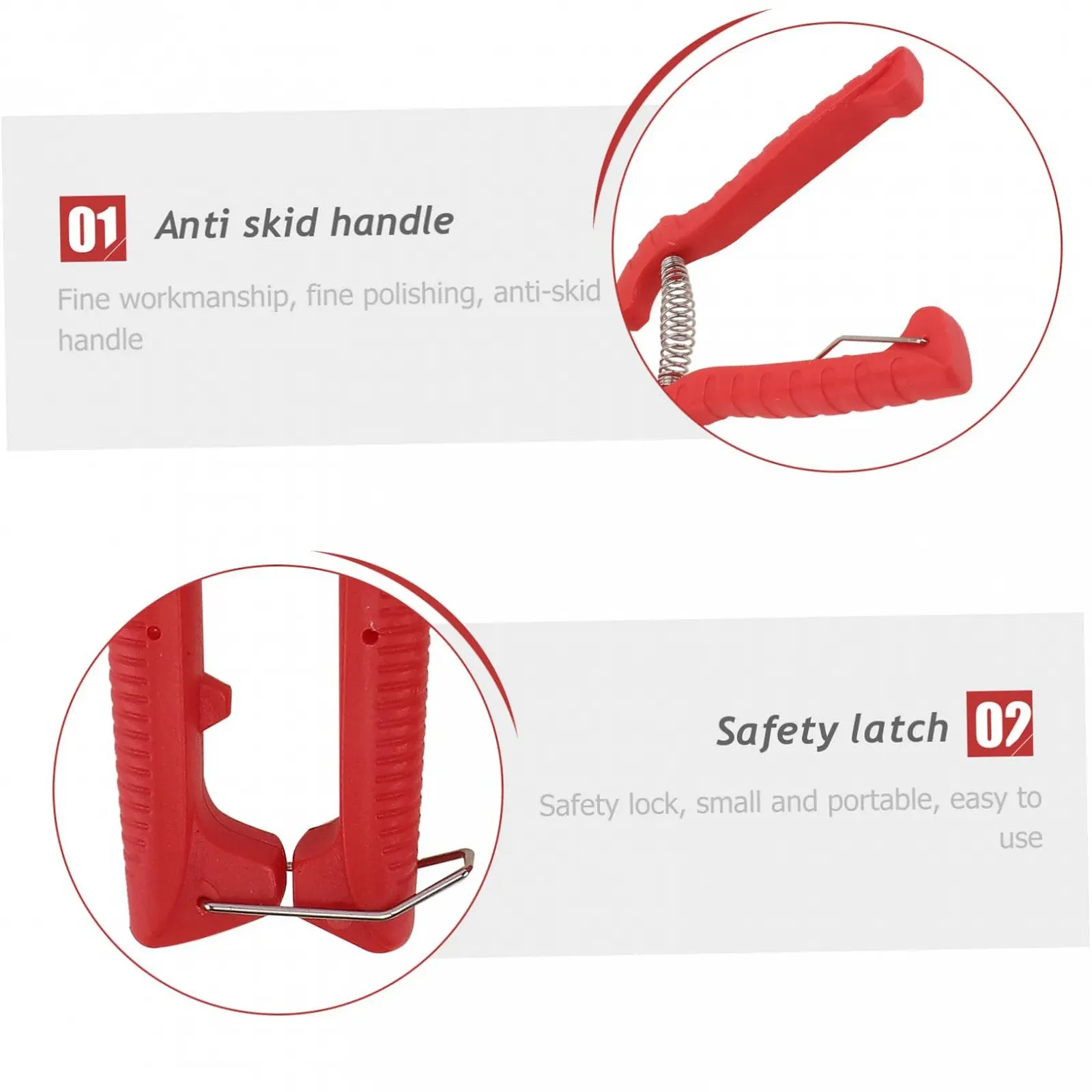 Набір секаторів Happyyami PP Червоний 2 шт, фото №8