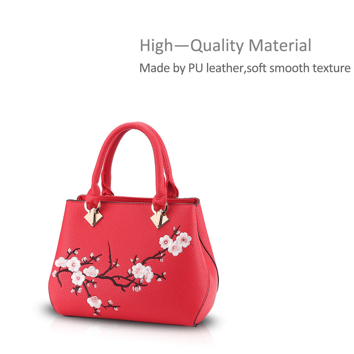 Сумка жіноча NICOLE&DORIS, повсякденна, червоне вино, з ручкою зверху, через плече, фото №3