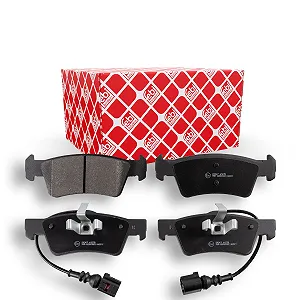 Комплект гальмівних колодок, дискове гальмо FEBI BILSTEIN 16669 задня вісь для VW - Фото 1