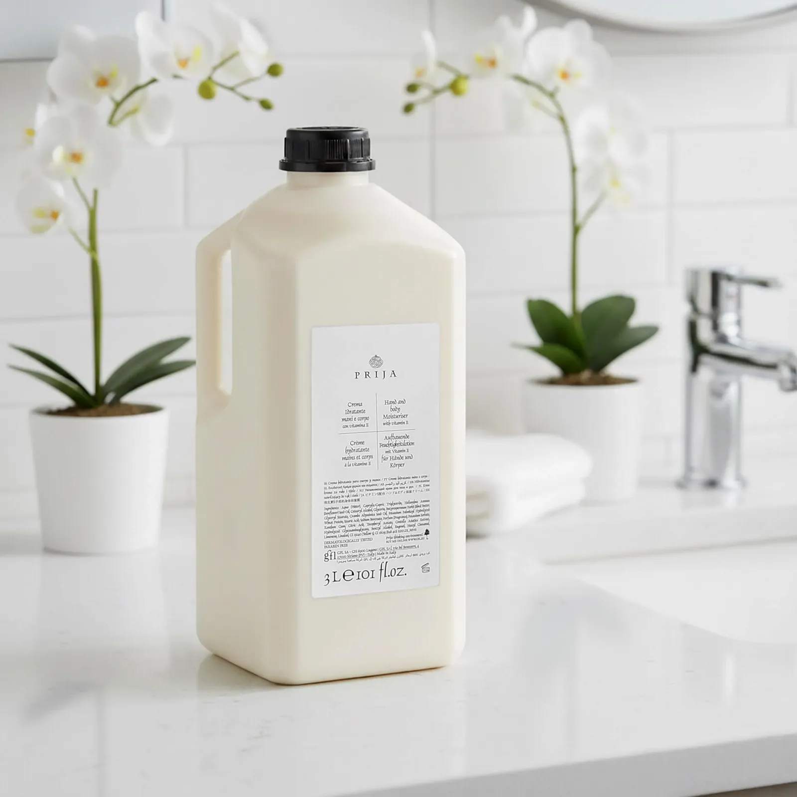 Крем для рук та тіла PRIJA Зволожуючий з вітаміном Е BALSAM (3 літри), фото №5 Крем для рук та тіла PRIJA Зволожуючий з вітаміном Е BALSAM (3 літри), фото №5