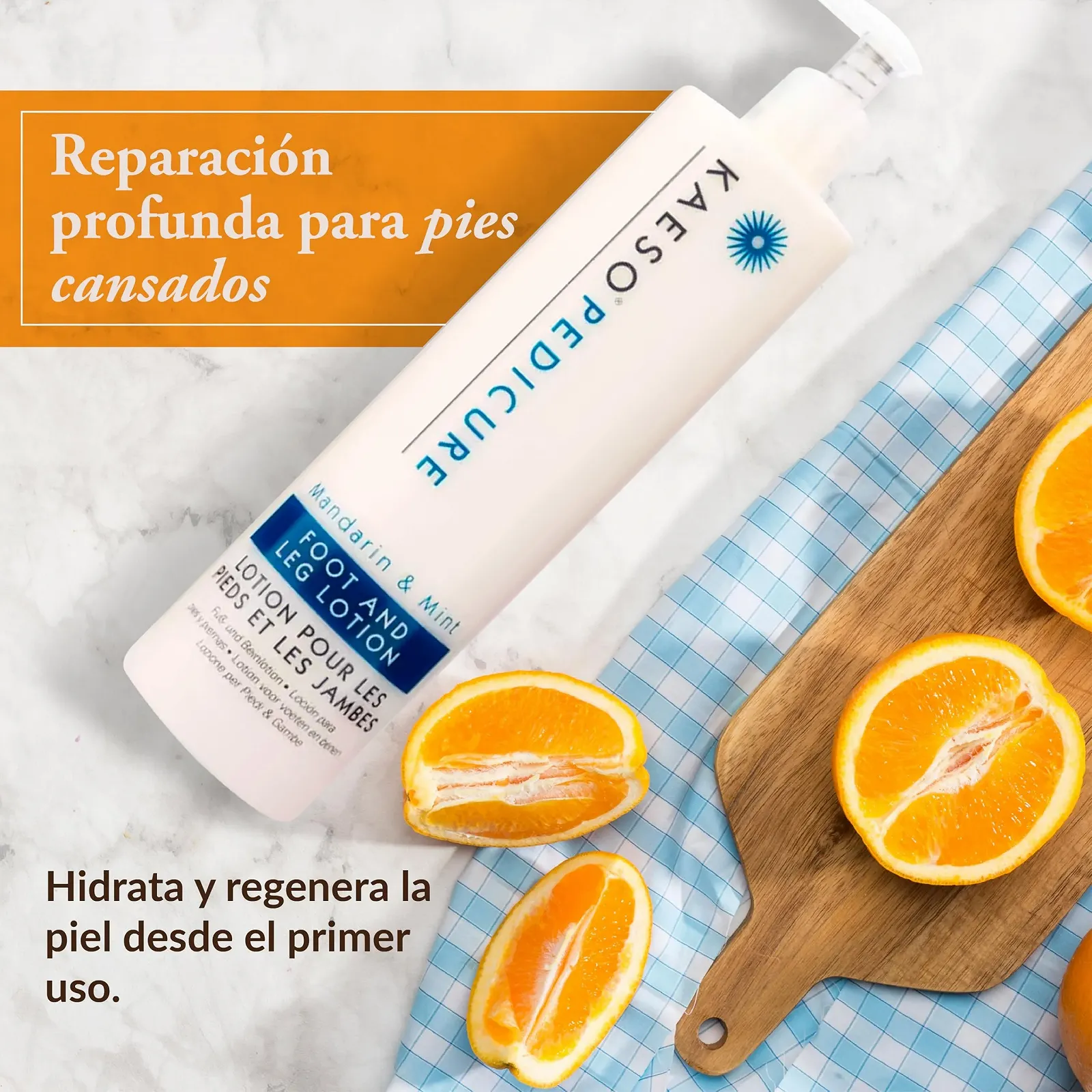 Лосьон для ног Kaeso Mandarin and Mint Yogurt 495 мл, фото №3