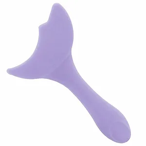 Трафарети для підводки harayaa багаторазові, фіолетові, набір 1 шт. - Фото 1