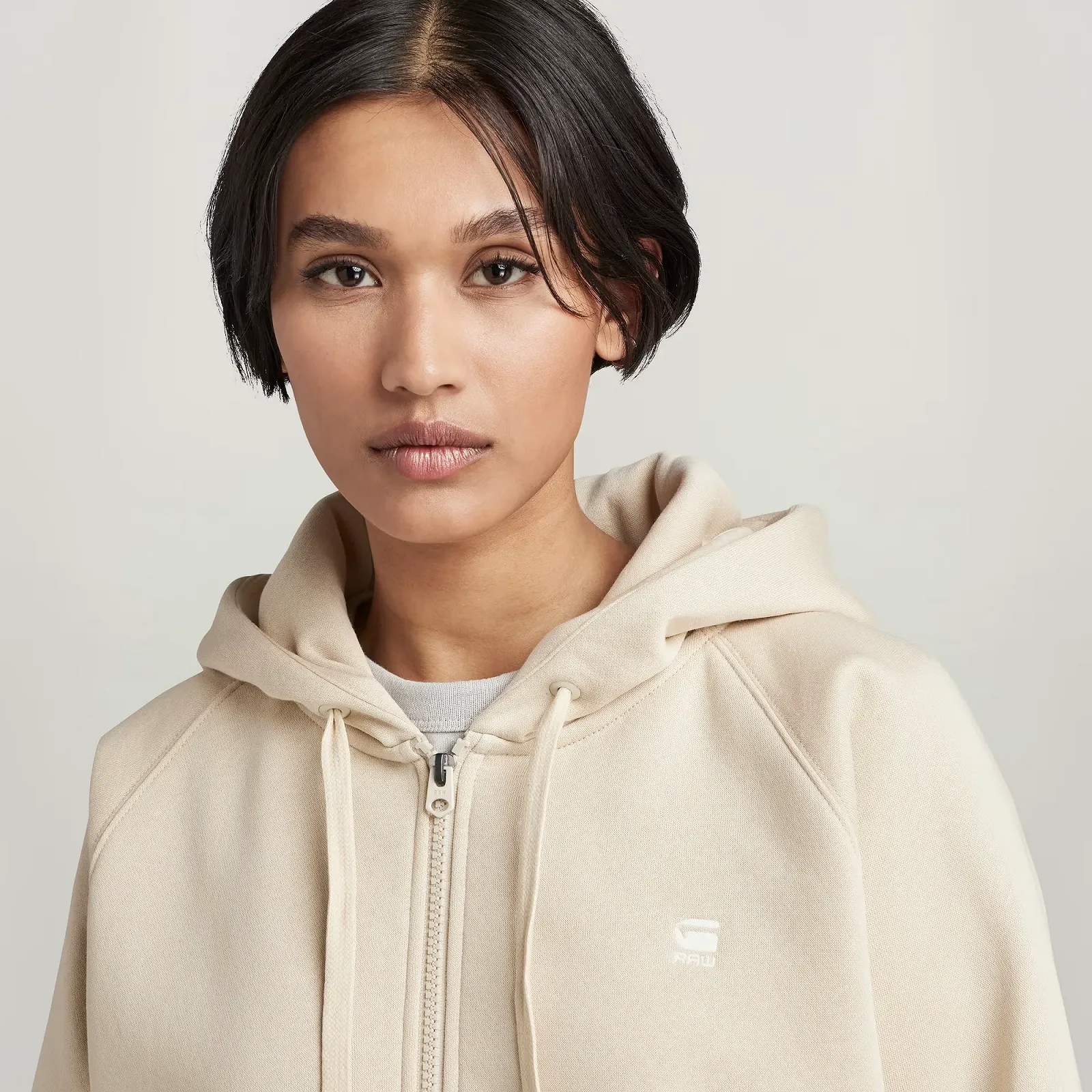 Жіночий светр G-Star RAW Hooded Zip Through Sweater - S, фото №5