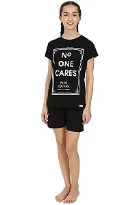 Подростковая пижама Шорты No One Cares Paris Couture synthetic.ua - Фото 1