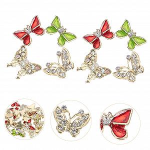 Стразы для ногтей Schmetterling в виде бриллиантов, 40 шт synthetic.ua - Фото 1