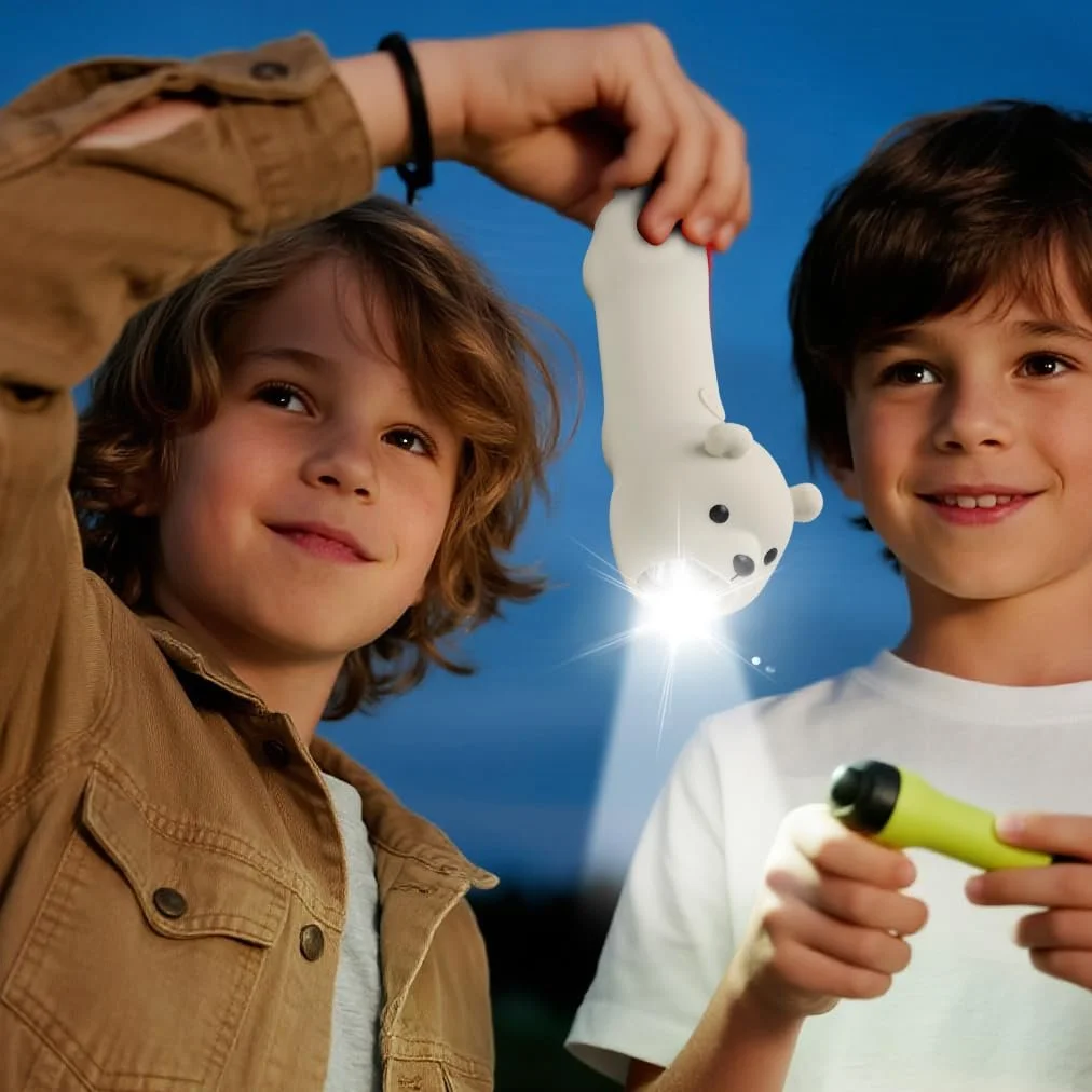Ліхтарик LUPATDY Перезаряджуваний Силіконовий, Перезаряджуваний Світлодіодний Дитячий, Маленький, фото №3