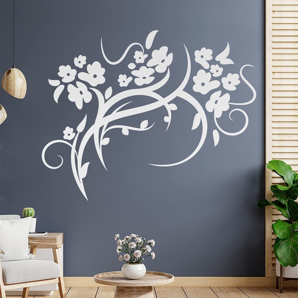 Наклейка на стену Beautiful Flowers Vine 6 размеров, фото №1