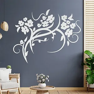 Наклейка на стену Beautiful Flowers Vine 6 размеров - Фото 1