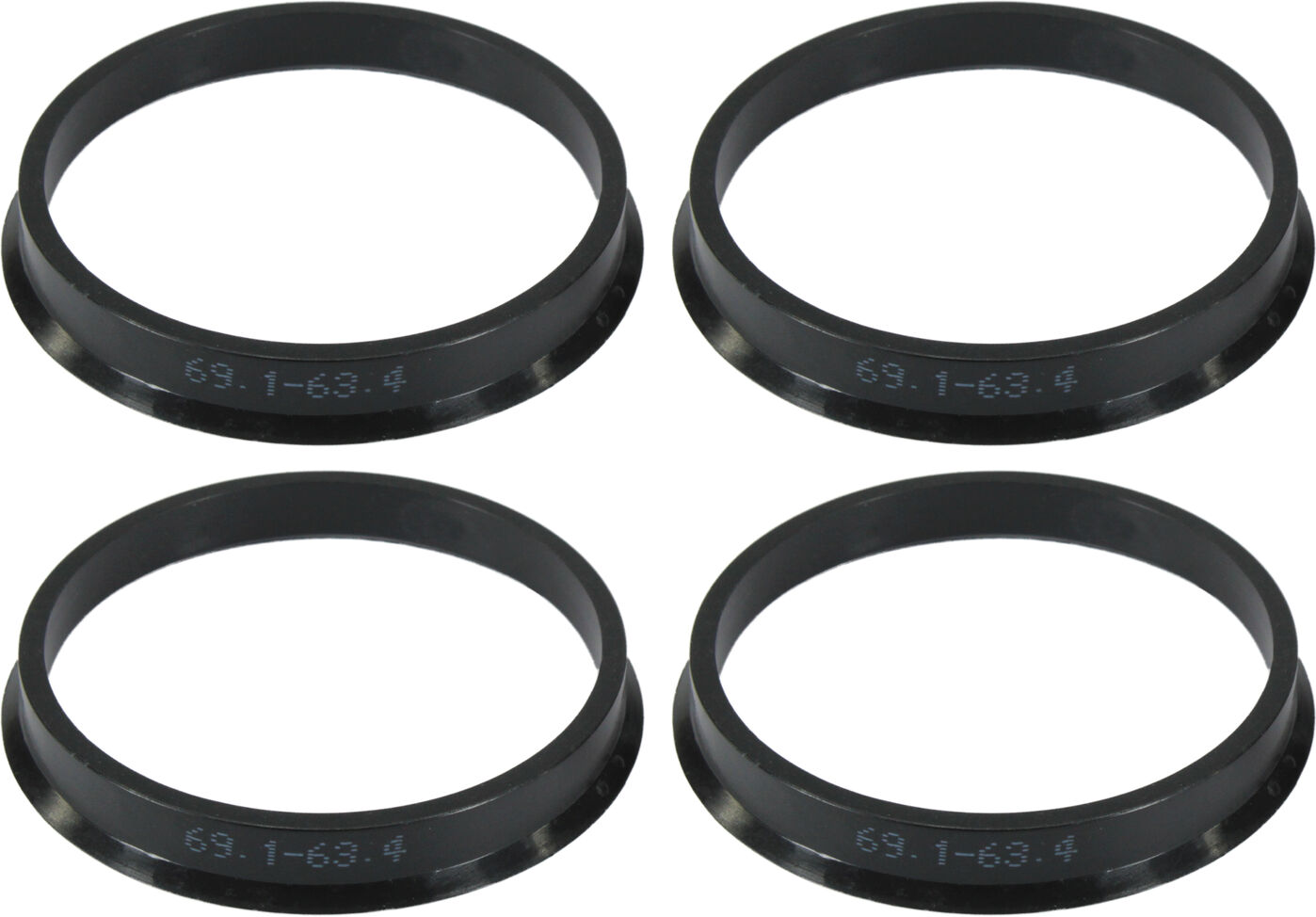 Кільця центрувальні для колісних дисків 69.1-63.4 Walline термопластик WL, фото №1 Кільця центрувальні для колісних дисків 69.1-63.4 Walline термопластик WL, фото №1