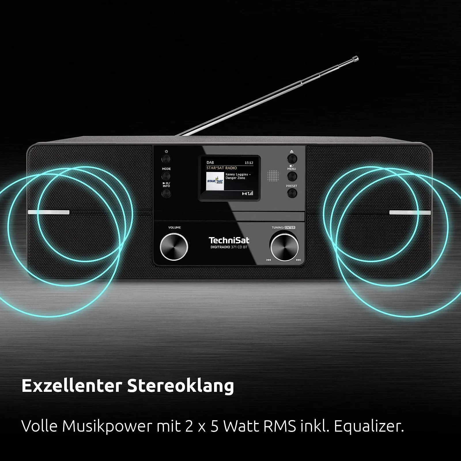 Цифровое радио и CD-проигрыватель TechniSat Digitradio, фото №4 Цифровое радио и CD-проигрыватель TechniSat Digitradio, фото №4