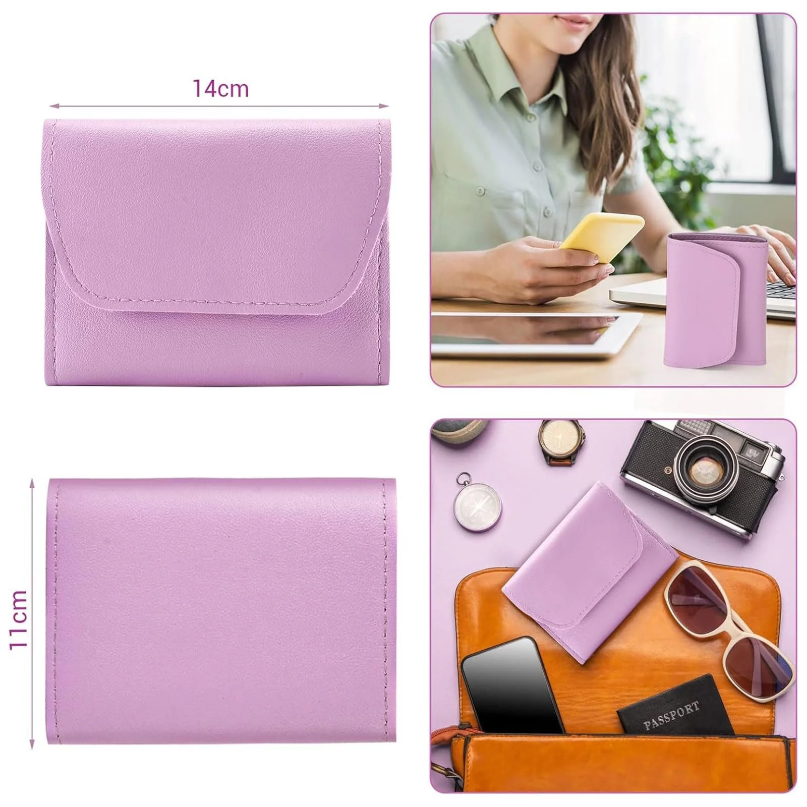 Набор для маникюра, 16 предметов, профессиональный (Фиолетовый), фото №4 Набор для маникюра, 16 предметов, профессиональный (Фиолетовый), фото №4