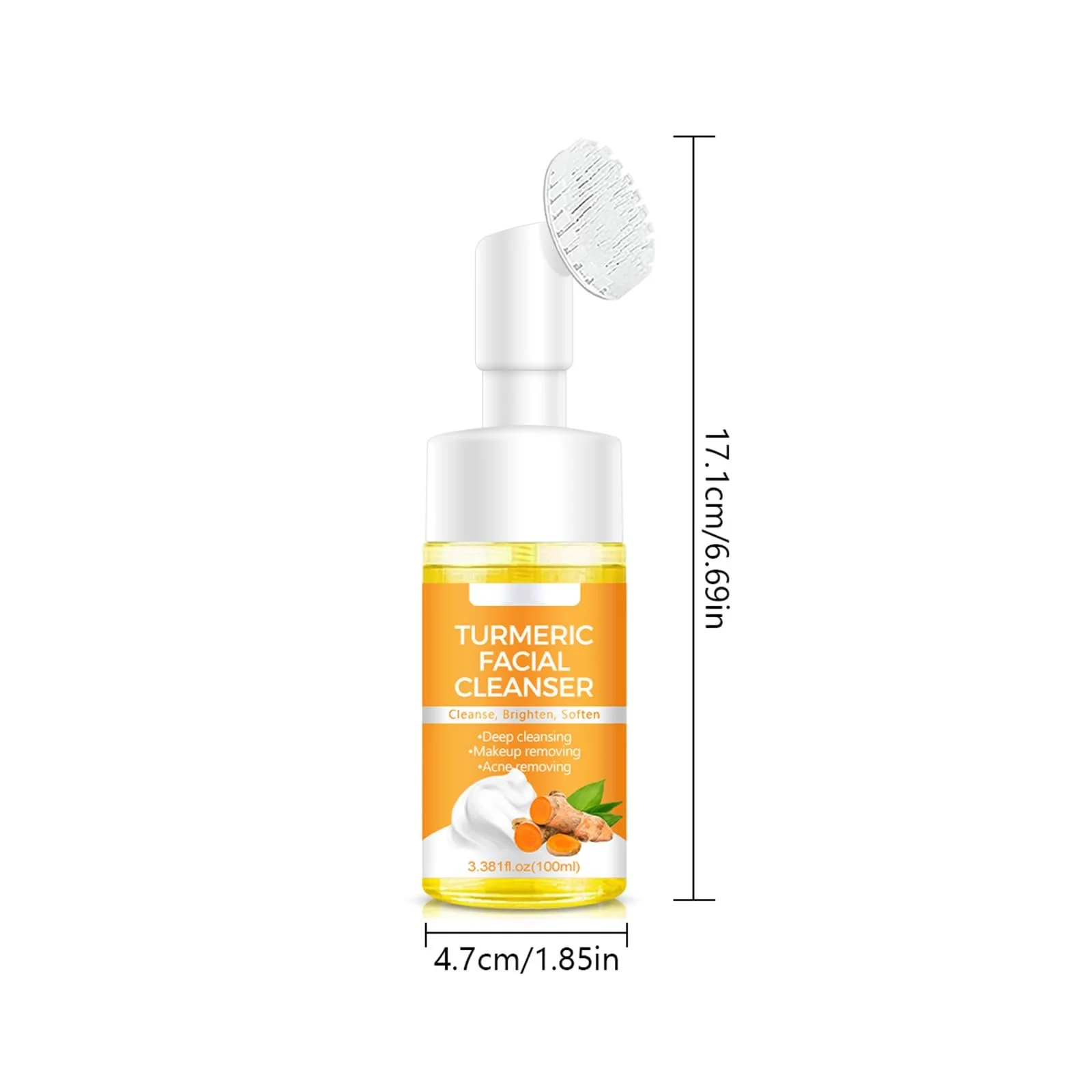 Очищающее средство для лица Куркума, 100 мл, крем, фото №2