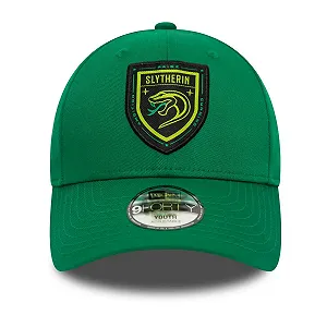 Бейсболка New Era 9Forty HP Slytherin детская регулируемая Зеленая synthetic.ua - Фото 1
