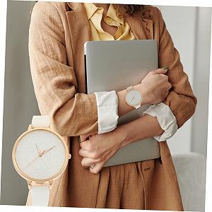 Годинник LIFKOME Жіночий з Нержавіючої Сталі Чорний synthetic.ua - Фото 1