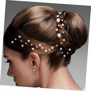 Стразы Наклейки COHEALI 24 листа, самоклеящиеся, с жемчугом и разными дизайнами synthetic.ua - Фото 1