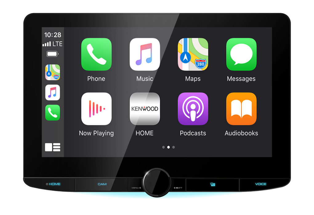 Автомагнітола Kenwood DMX9720XDS 10.1" Сенсорна Apple CarPlay / Android Auto / WiFi / Bluetooth / DAB+ / 178 x 100 x 155 mm, фото №1