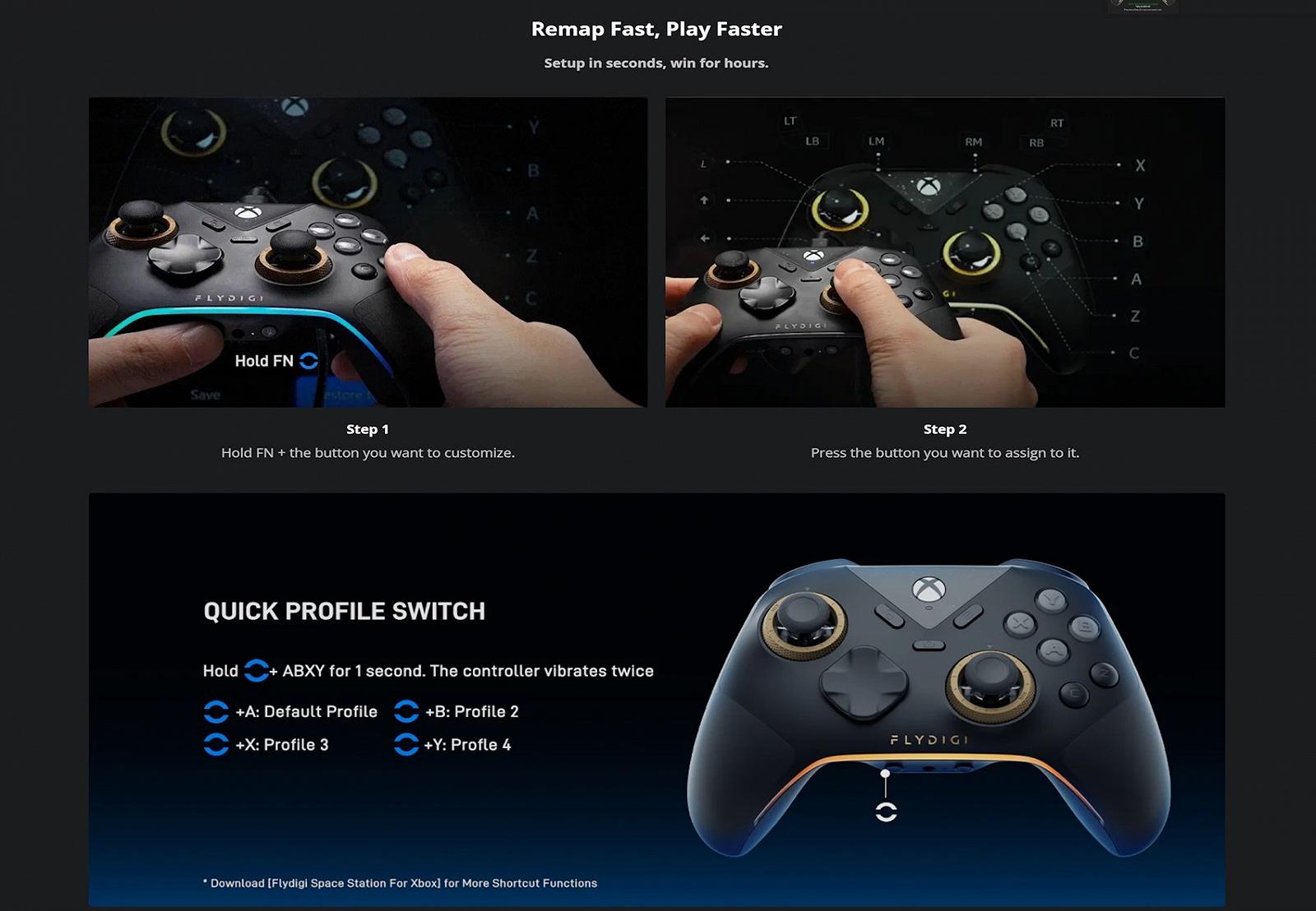 Геймпад Flydigi Vader 5S (Xbox Series XS, Xbox One, PC), фото №11
