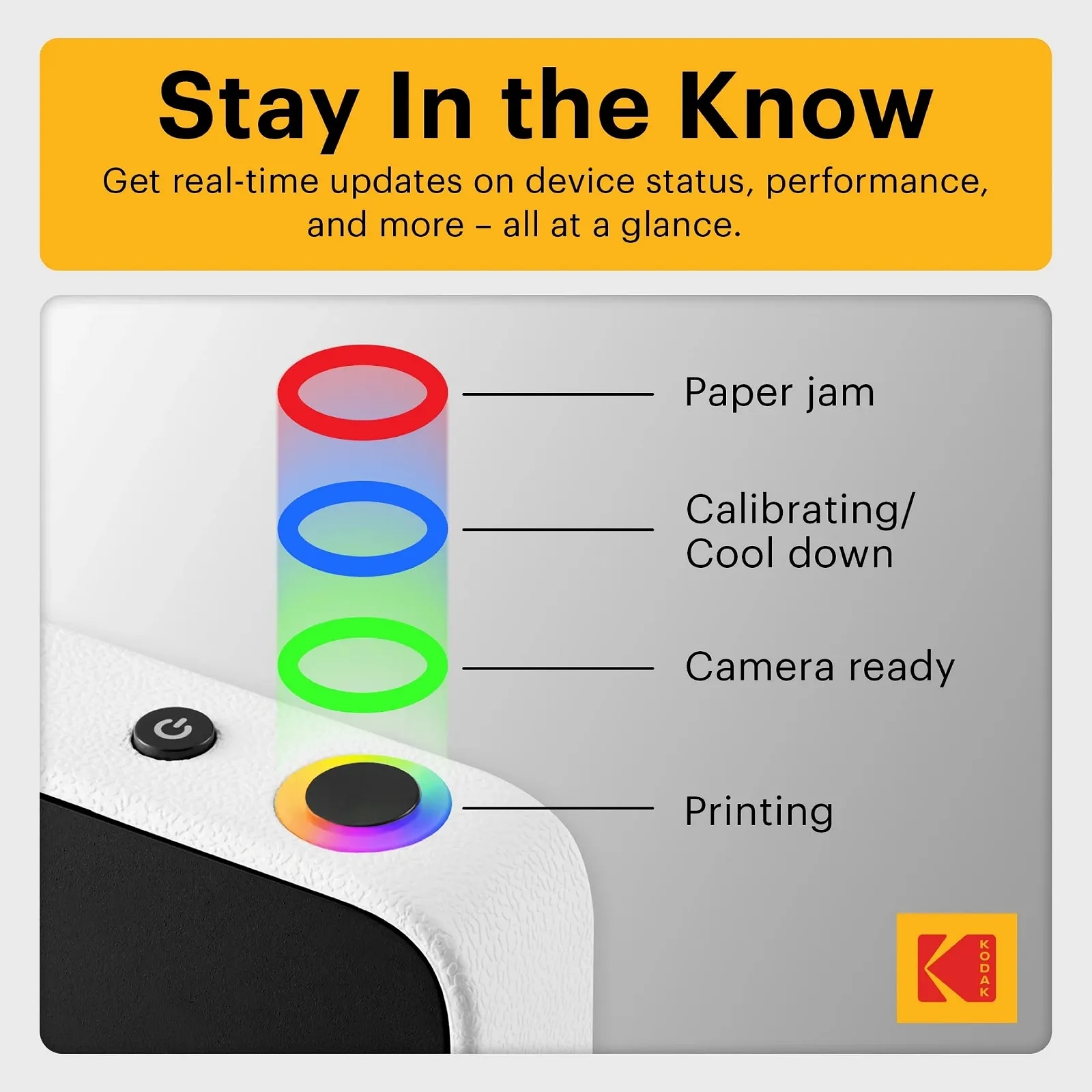 Цифровая фотокамера мгновенной печати Kodak Printomatic+ 10MP Black с бумагой Zinc 2x3" (5.1x7.5 см), фото №5