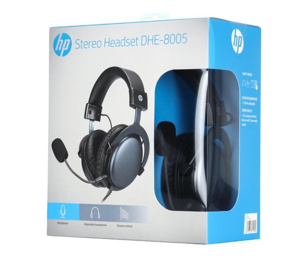 Навушники з мікрофоном HP DHE-8005 Gaming Black, фото №5