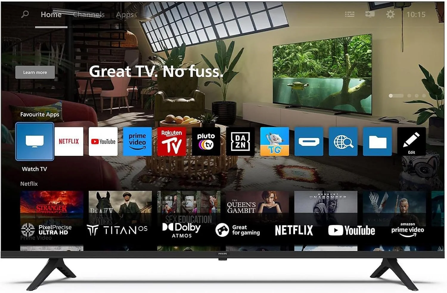 Телевізор 43" Philips 43PUS7009 / 4K / 60 Гц / LED / Titan OS / Wi-Fi / T2, фото №1