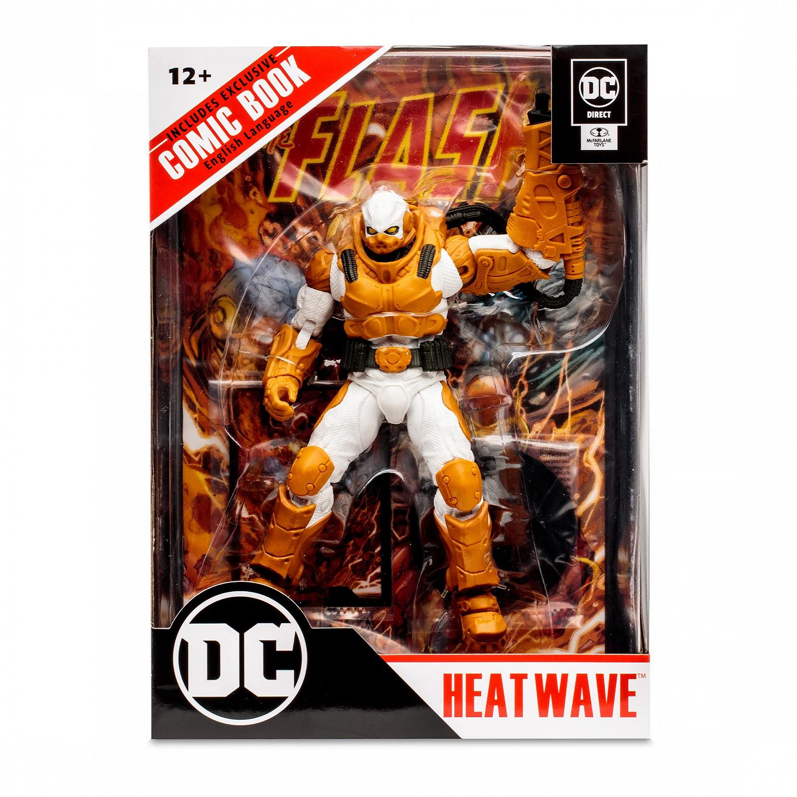 Фігурка DC Direct Page Punchers Heatwave (The Flash Comic) 18 см, фото №10