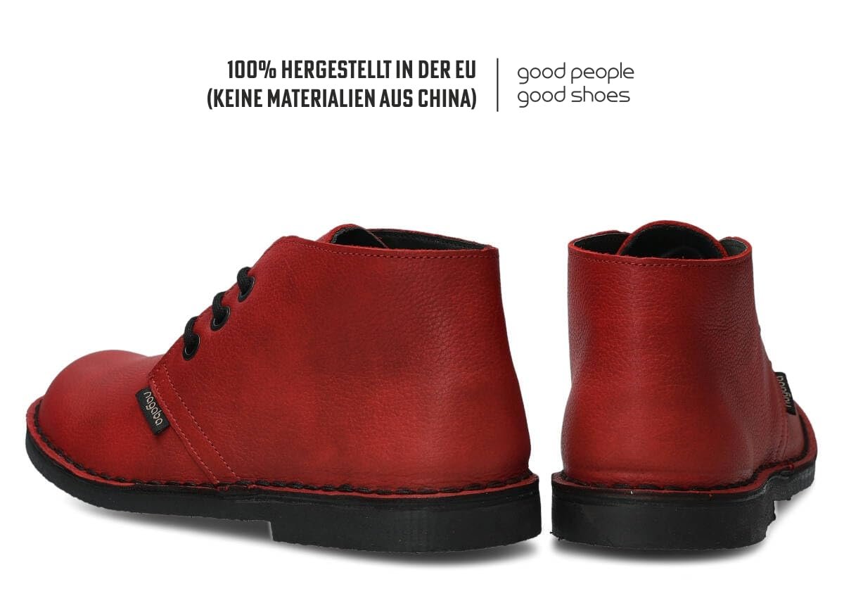 Мужские ботинки Nagaba Кожаные на шнуровке, фото №6