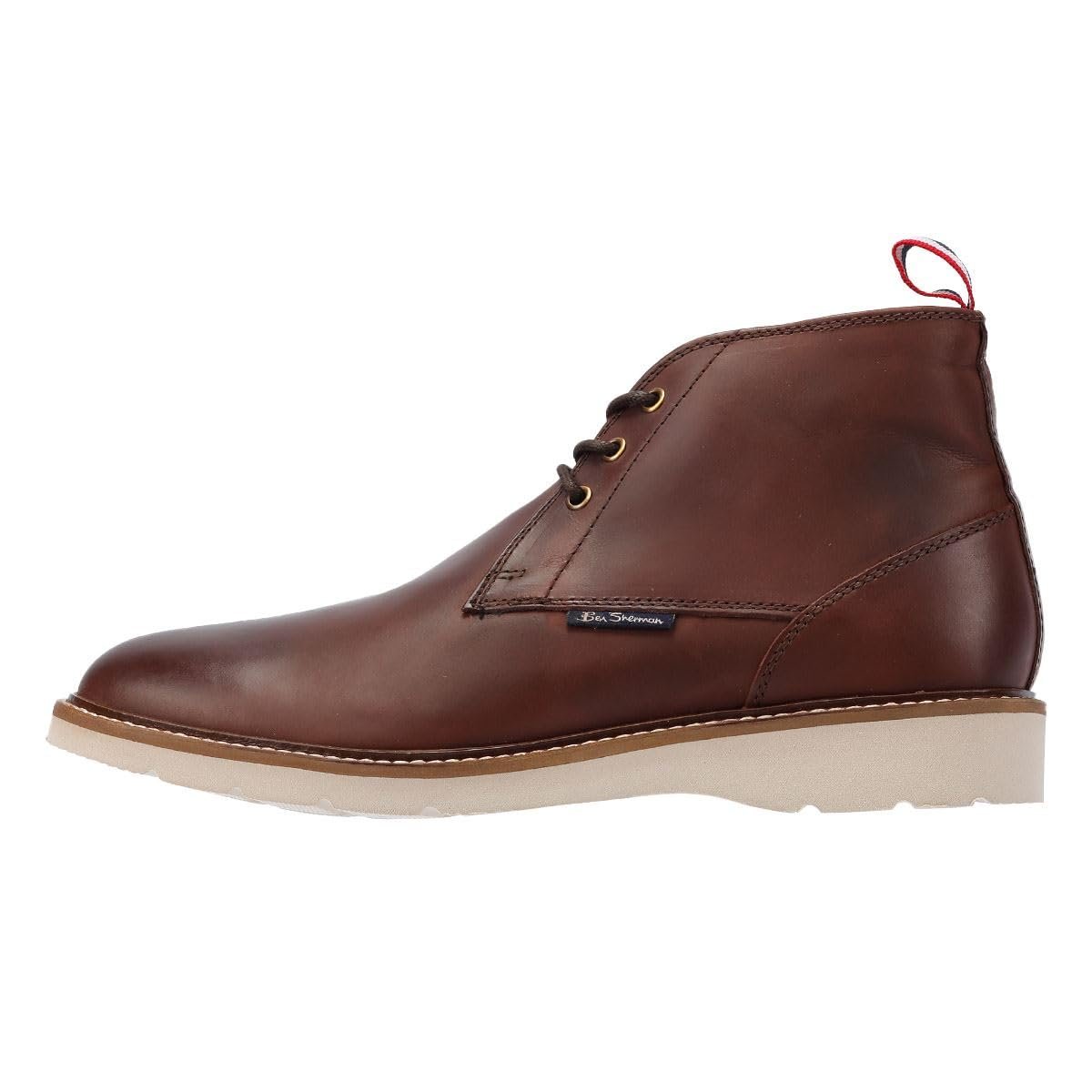Ботинки Ben Sherman Hampton Кожа Красный, фото №6