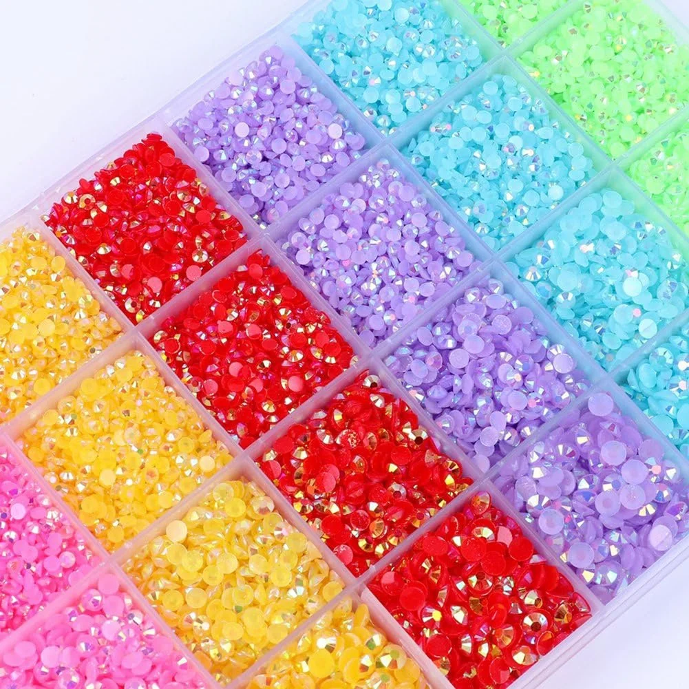 Стразы для ногтей DIY Harz Gelee Diamant Symphonie для телефона, украшения, наклейки с бриллиантами AB, фото №6