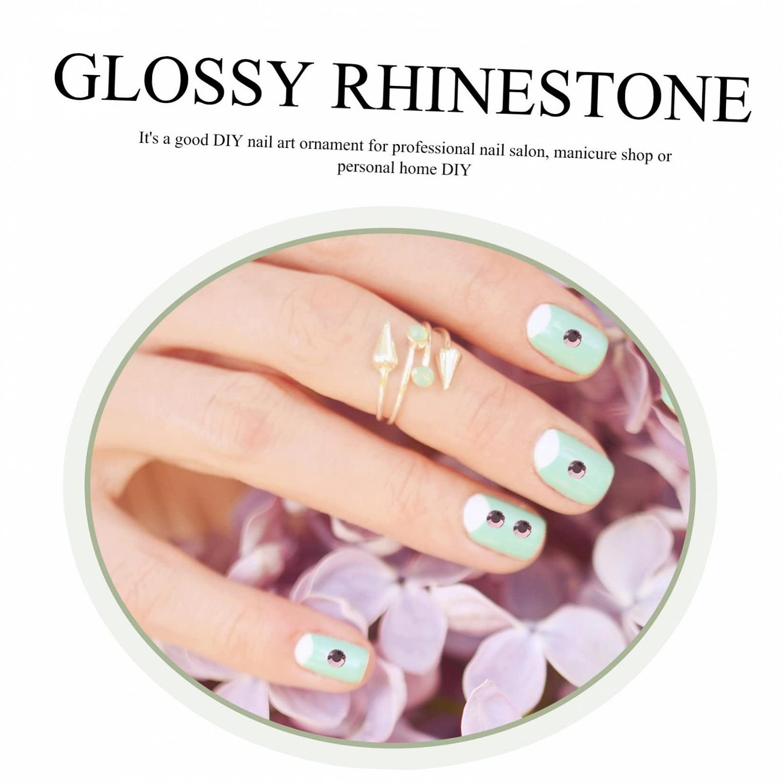 Стрази для нігтів FRCOLOR 1, кристали, діаманти, заклепки, набори для прикрас, декоративні кристали 3D, фото №4